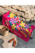 Personalized Hand Painted Rayon Sarong